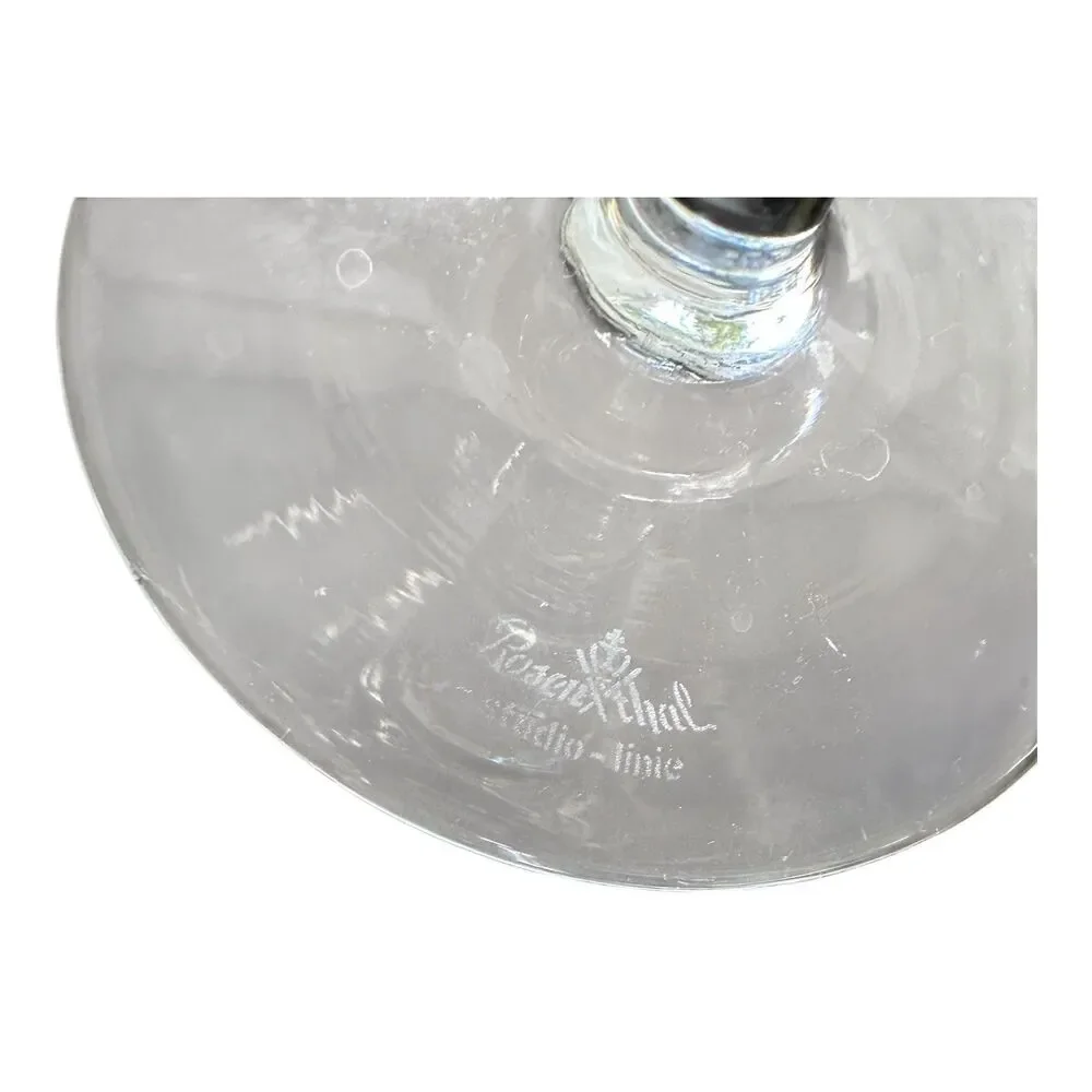 MCM Rosenthal Studio Line Textured Margarita Glass Compote Tapio Wirkkala